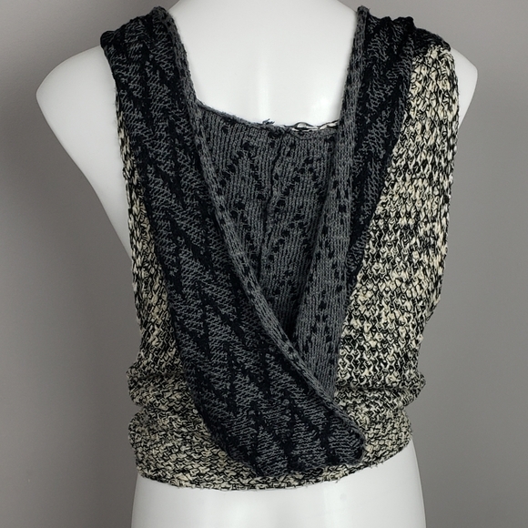 BKE Boutique OSFA Open Weave Festival Vest - Picture 4 of 8